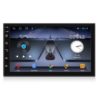 Universal 7 Inch Touch Screen Car DVD Player  TS7 Android Car Radio Double Din Car Stereo with GPS Navigation WIFI BT
