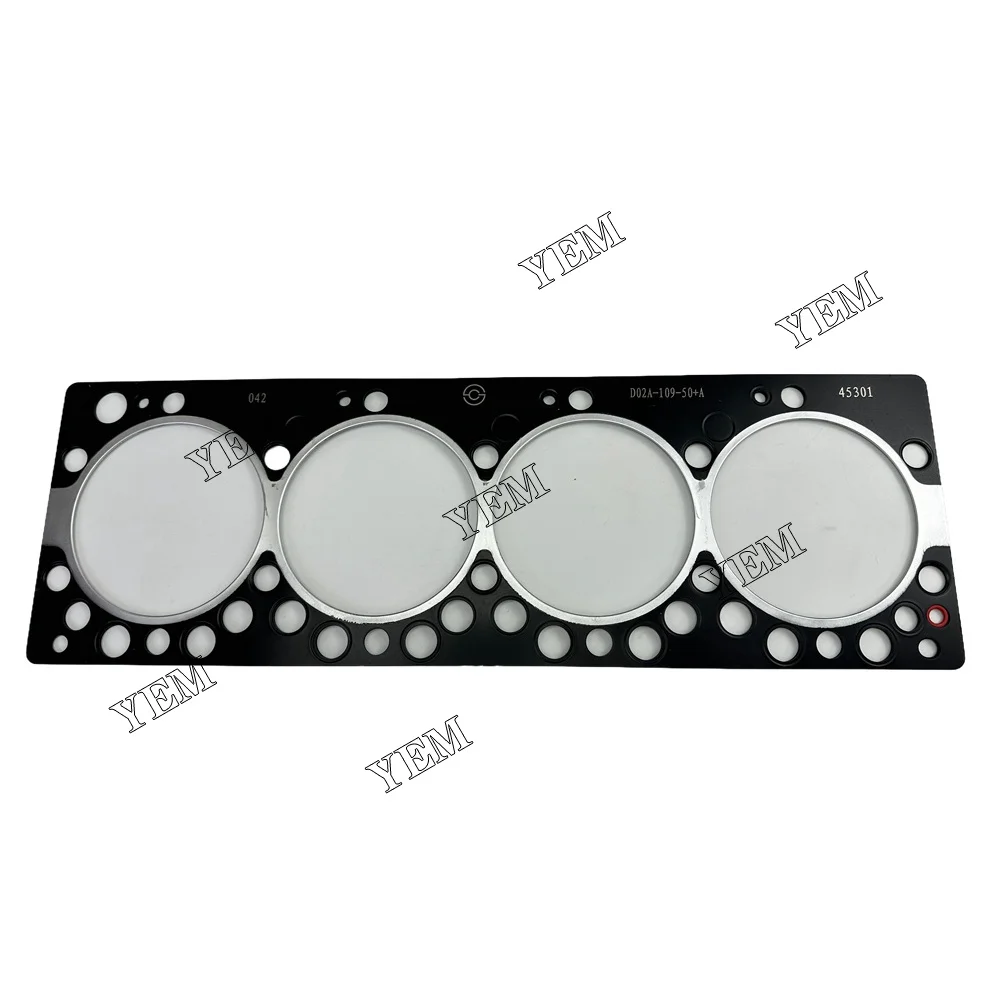 Head Gasket D02A-109-50+A Fit for SDEC D4114ZG3B Engine 4