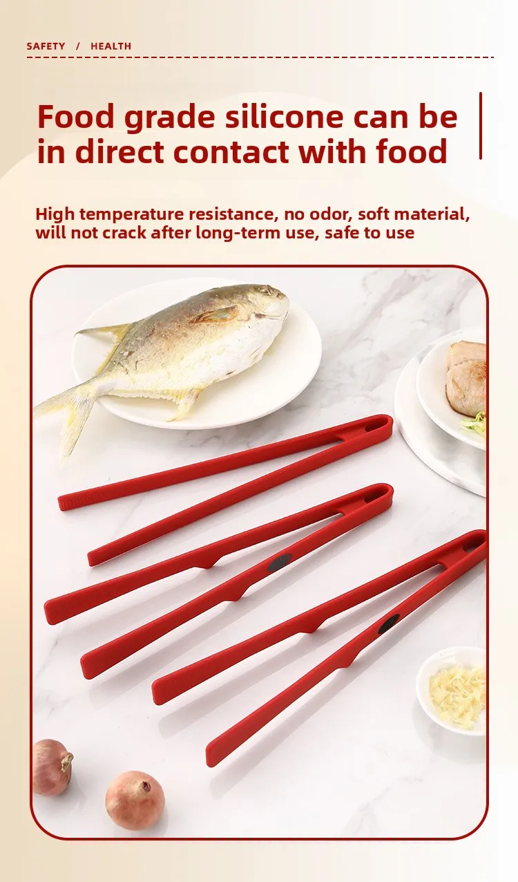 All-Inclusive Silicone Food Clip for Kitchen Utensils High Temperature Resistant for Bread Ice-New Innovation Kitchen supplier