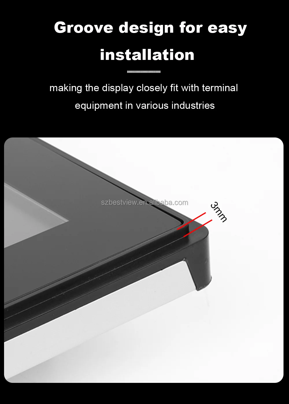 17 Inch Open Frame Touch LCD Monitor