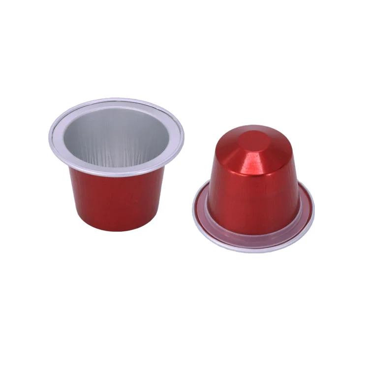 Цветные экологически чистые капсулы Nespresso многоразовый алюминиевый фольга пустые кофейные капсулы Диспенсер держатель