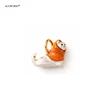 Orange Scarf Cat Charm