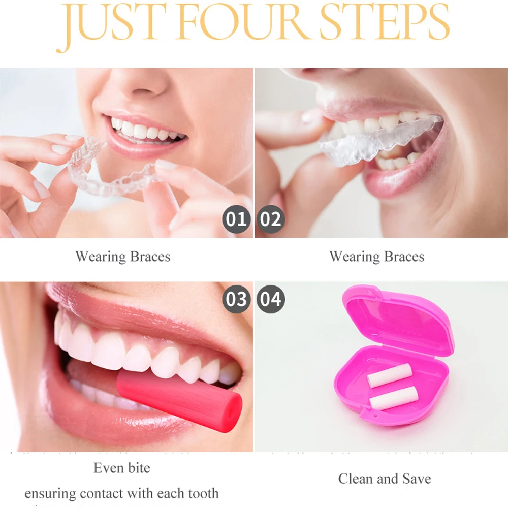 Dental Orthodontic Aligner Seater Chewies For Invisalign Trays Aligner