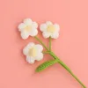 กิ่งดอกพัฟสามหัวสีขาว (ยี่เมี่ยน)