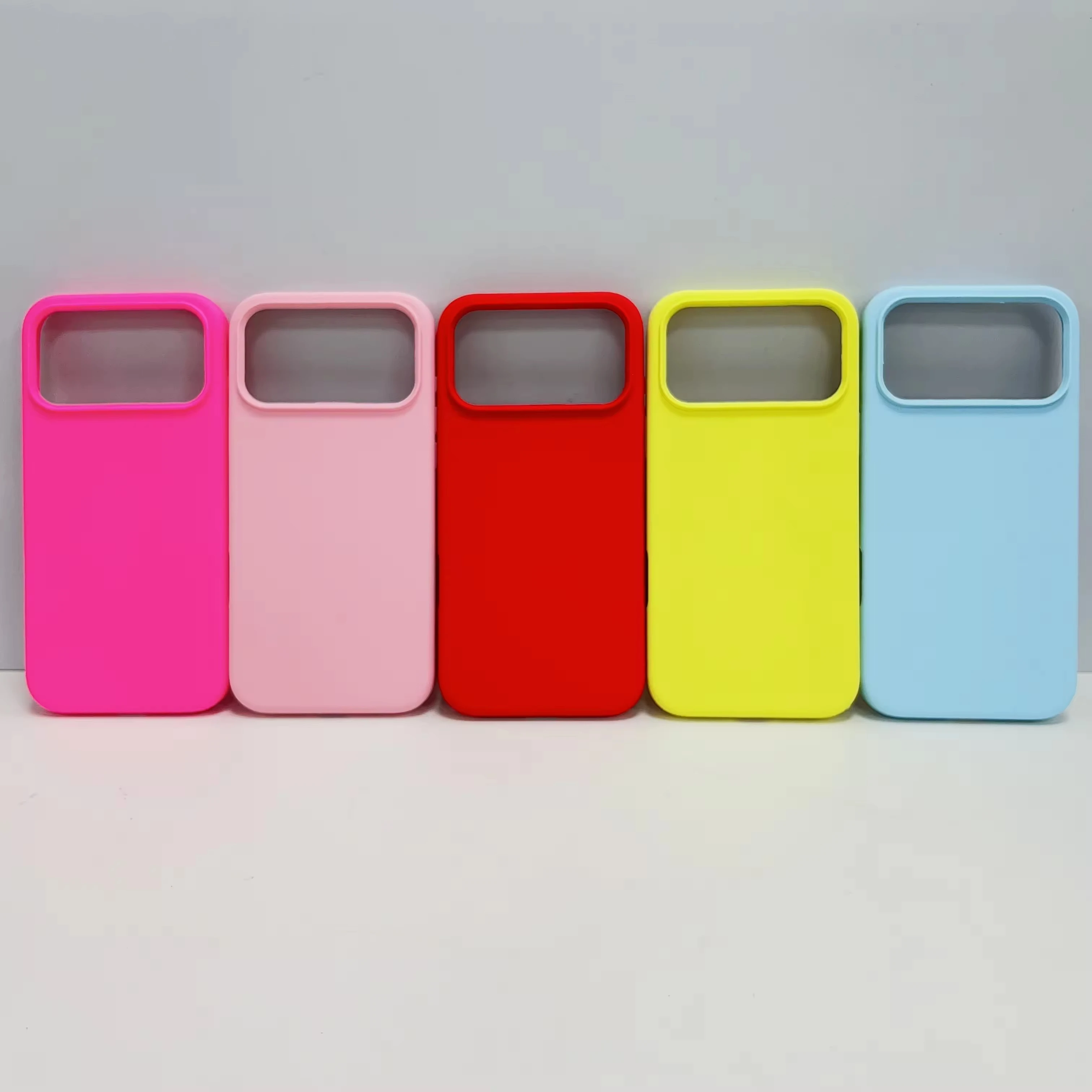 product laudtec oem logo new design 17 air liquid silicone case protective shockproof mobile cell mobile cover case for iphone 17 series-2