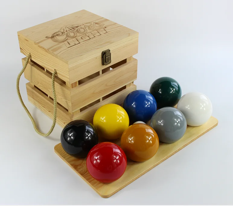 High Quality Bocce Competition Standard Ball Sport Game Resin Material