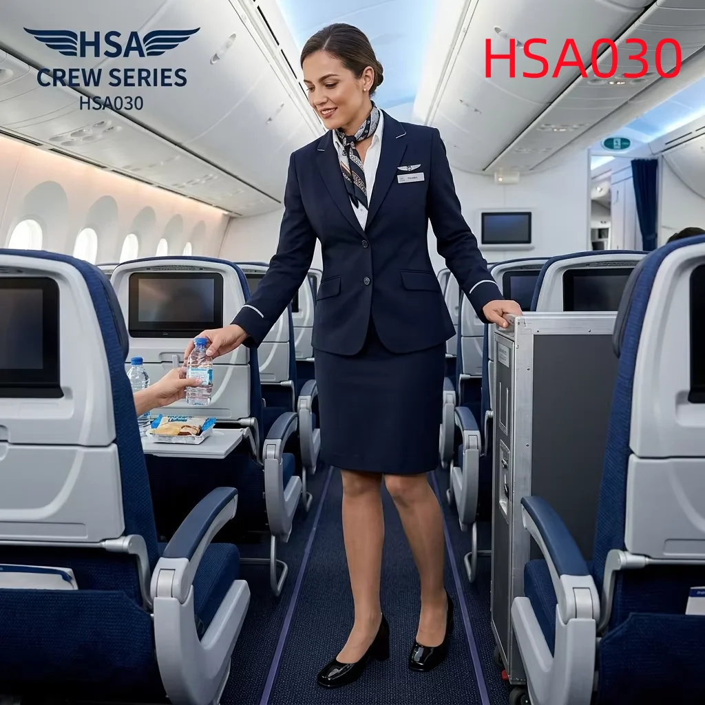 HY,Flight Attendant Block Heel Ladies Office Shoes Airport Using Full Grain Leather Long Time Wear No-tired Uniform Shoes HSA030