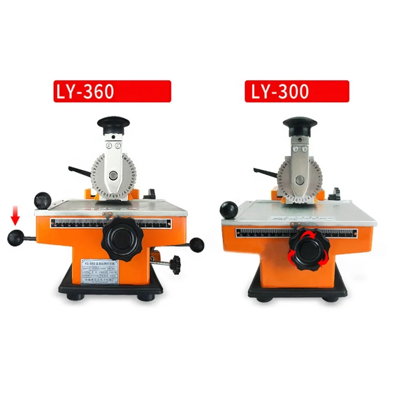 Metal Plate Name Number Engraver Cutting Steel Plate Name Number Plate for Dog Tag Marking Machine Engraving Machine