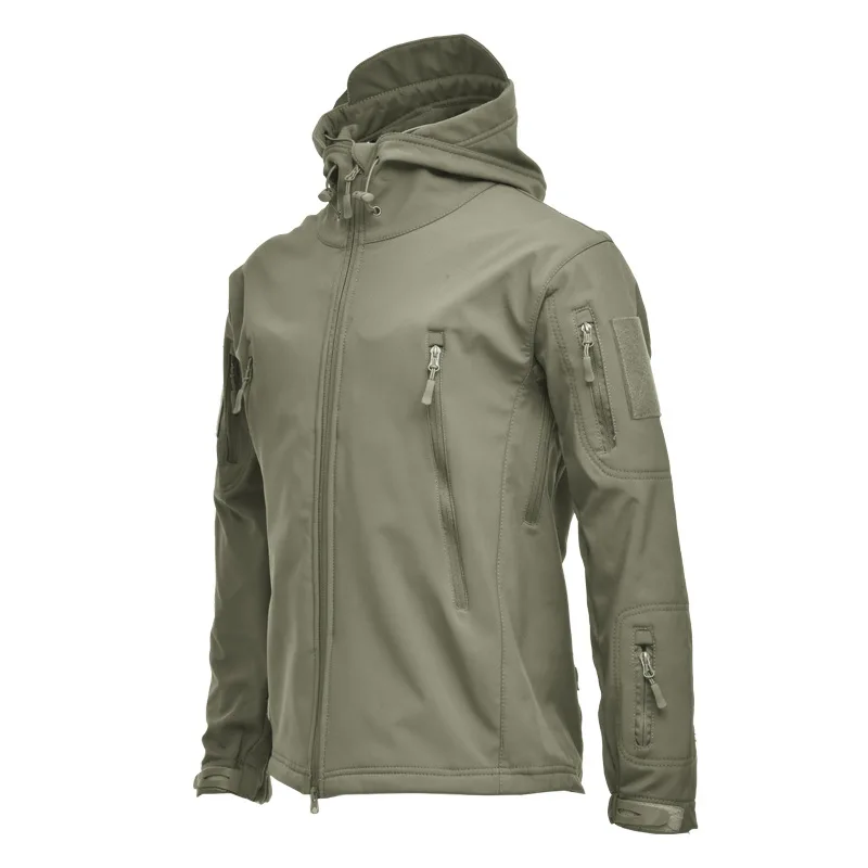 Customized Sharkin softshell Camouflage sports winter waterproof outdoor_voghion.com