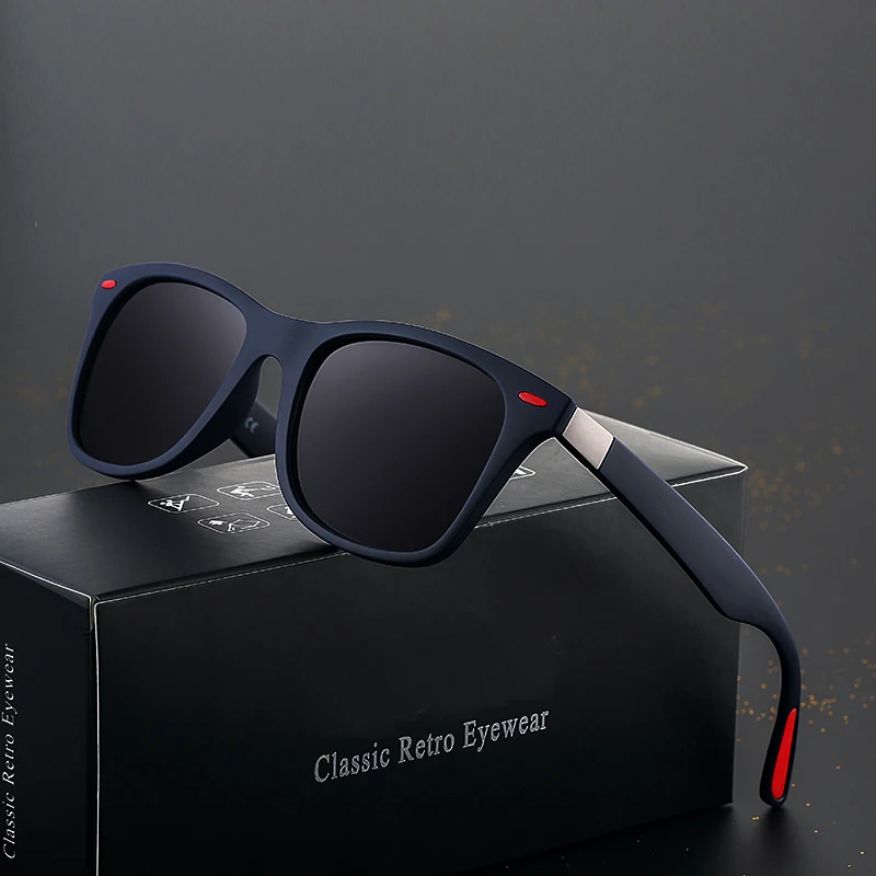 Classic Luxury Brand Designer Square Sunglasses Men Women Fashion