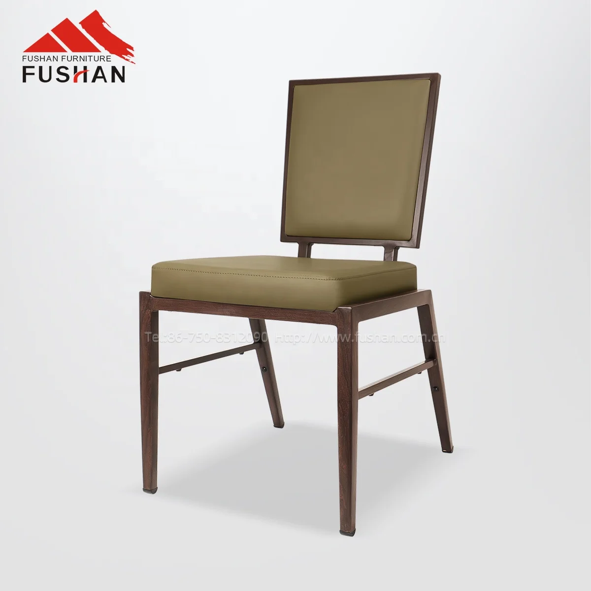 Wholesale Banquet Party Chair Commercial Furniture Metal Hotel Event Wedding Chair Promotional Aluminium Hotel Banquet Chair