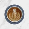 Coaster-dark blue-10*10cm