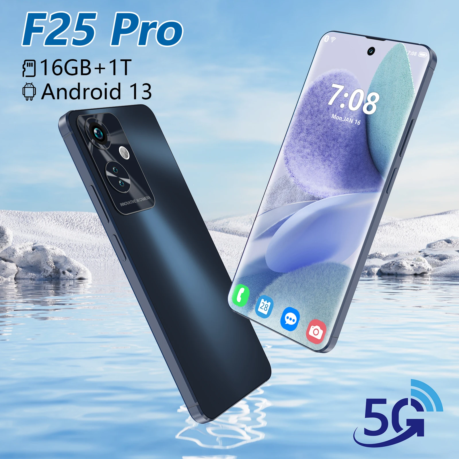 F25 PRO 5G Android 13.0 Smartphone 16G+1TB Mobilephone 7.3 inch P50 Pro  Mobile Phones| Alibaba.com