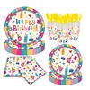 7-inch and 9 inch paper cups and paper towels-25 each