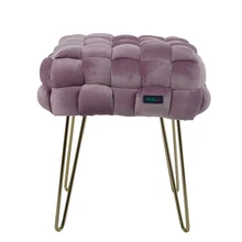 Modern Style Living Room Colorful Ottoman Stool Sets for Bedroom/Living Room