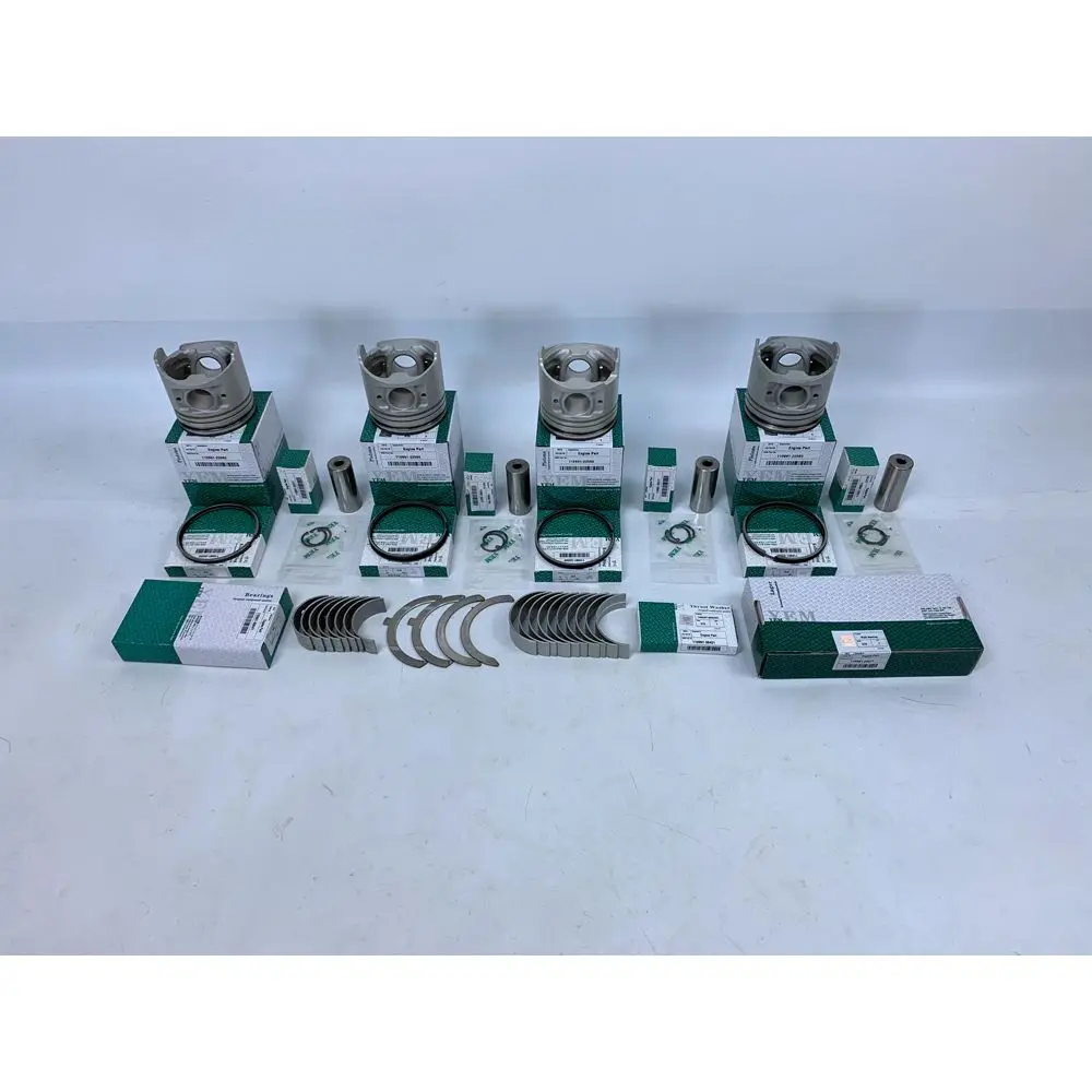 WG2503-GL-E3 Overhaul With Piston Rings Bearings for Bobcat Excavators Kubota Engine