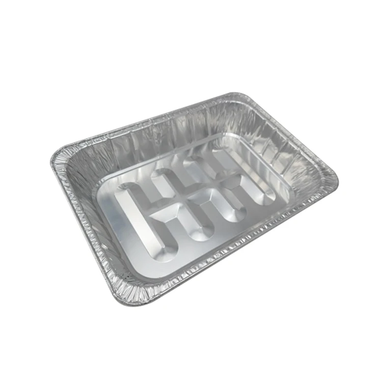 TIA CB52 17 Inch Turkey Plate Recyclable Material Custom Printed Food Disposable Eco-friendly Foil Containers