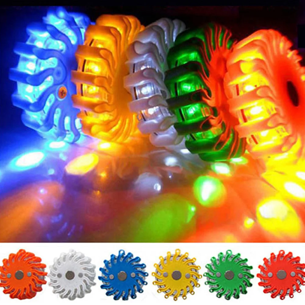 6 Pack Rechargeable Led Road Flares