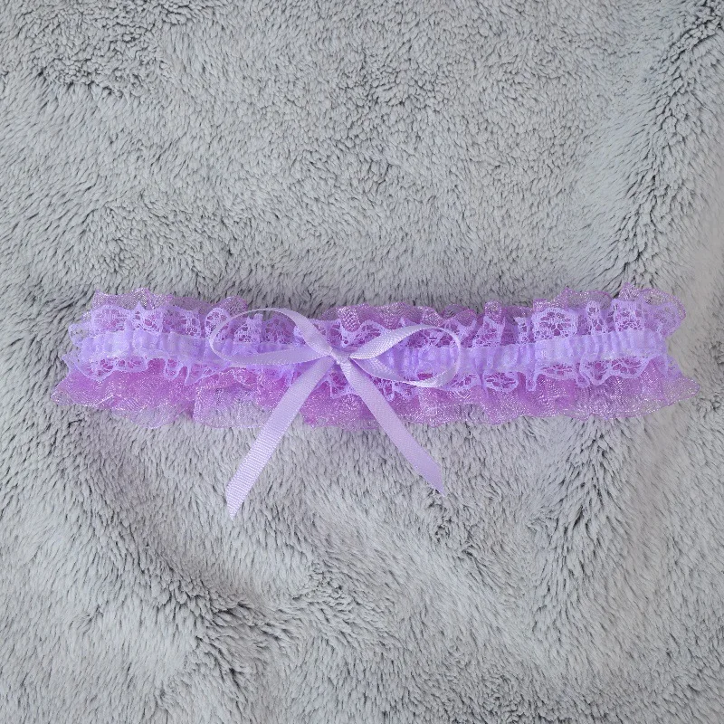 purple garter belt wedding Plum Wedding Garter Set \ Egg Plant Garter Belt \ Plum Toss Garters \ –  Alex Emotions main image 1