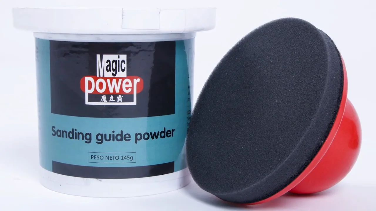 145g Black Carbon Dry Guide Coat Sanding Powder For Car Paint Preparing