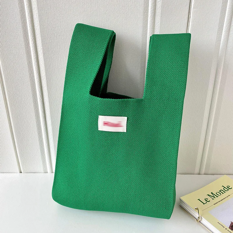 2023 Mini Handbag Cute Girls Handbags Women's Green Tote Bags Shoulder ...