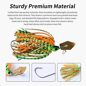 JIGGINGSOUL-BB015-7g-21g Metal Hard Bait Spinner Bait Fishing Lure Mixed Colour Skirt Rubber Bearded Jigs – Soft Lure – view 4