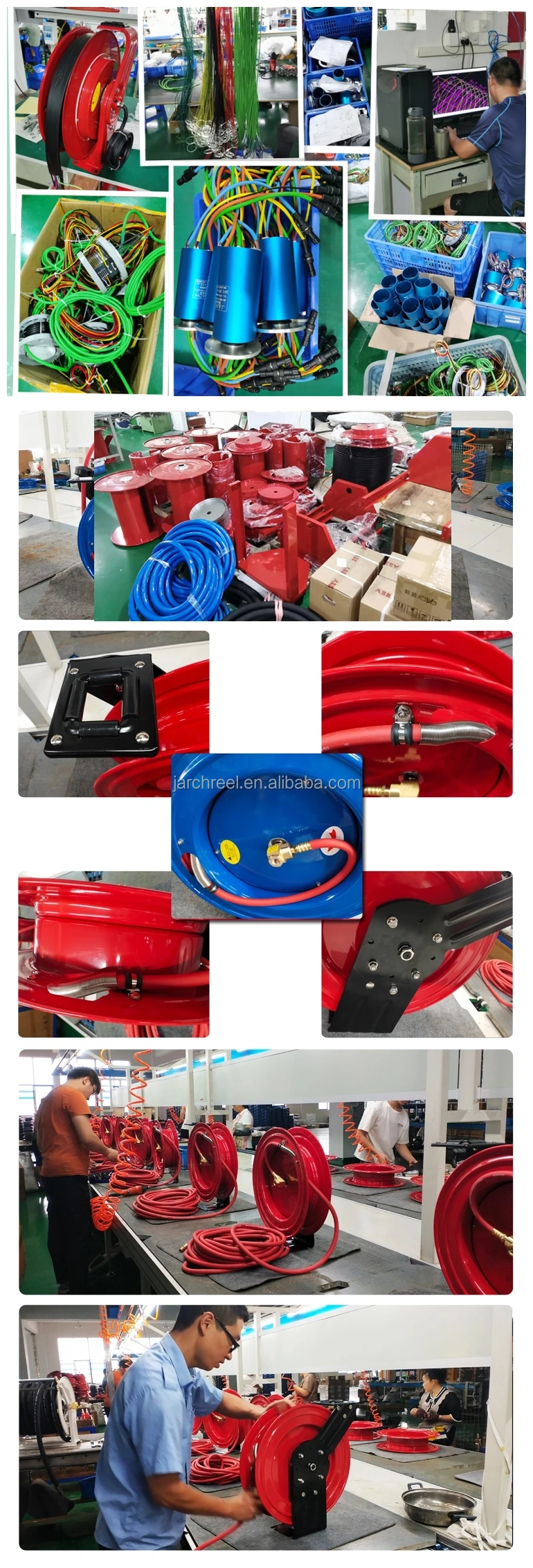 T2 T2 ev cord reel electric car reel wire electric winder steel cable reel