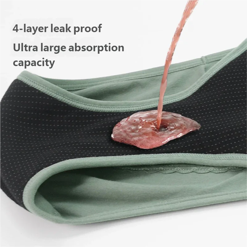 Organic Cotton Period Bikini back-coverage view