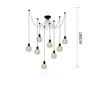 Lustre à 8 têtes