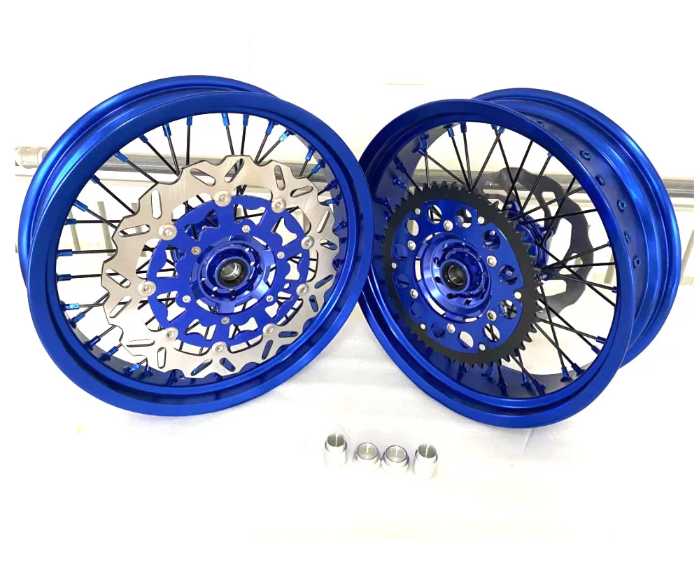 ヤマハ YZ125 YZF 250 450 YZ 450用スーパーモタードリム、オートバイ
