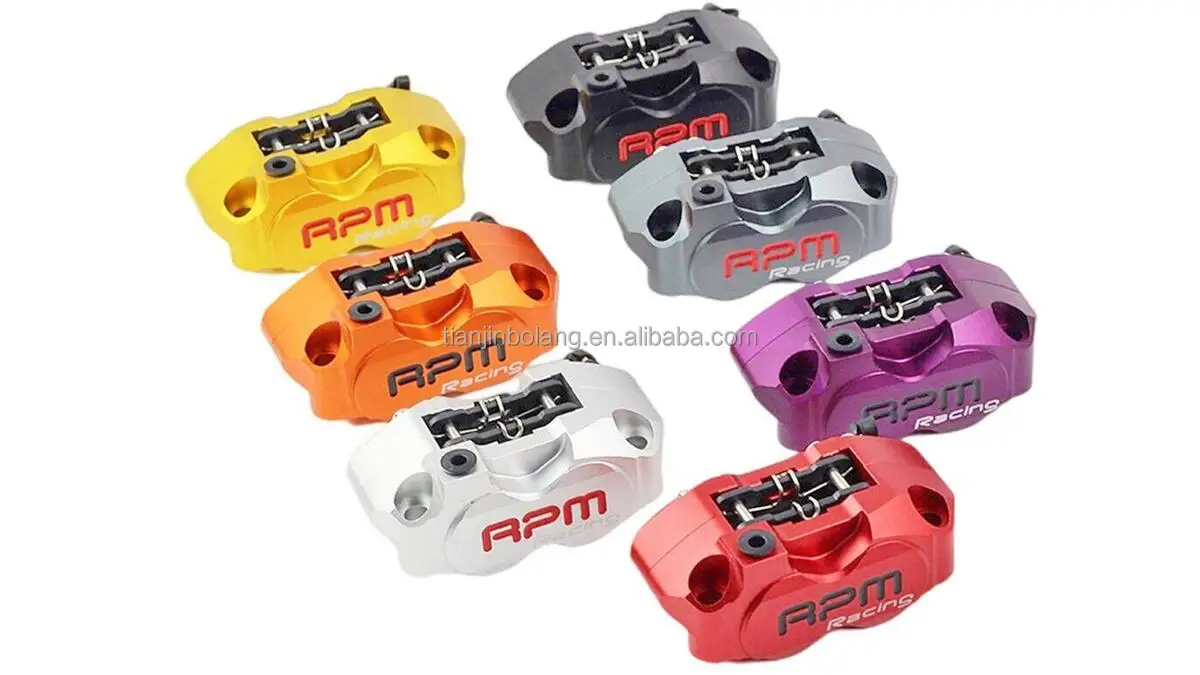 4piston Universal Motorcycle Brake Caliper Mounting Hole 82mm For