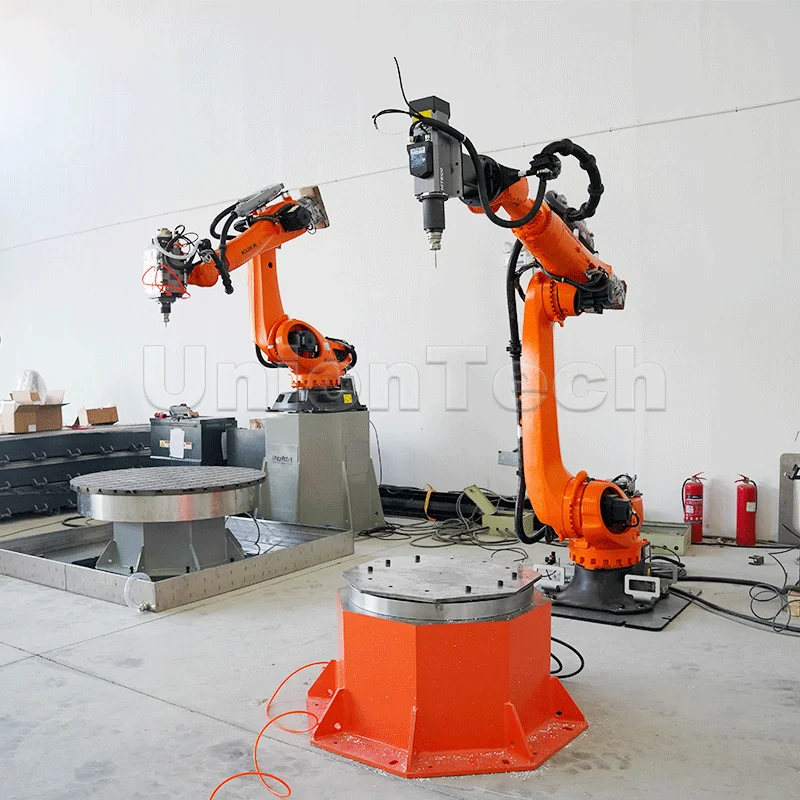 7-Axis Robot Arm CNC Router 3D Sculpture Engraving Machine for Wood Foam  EPS Mold Milling with PLC Core Components