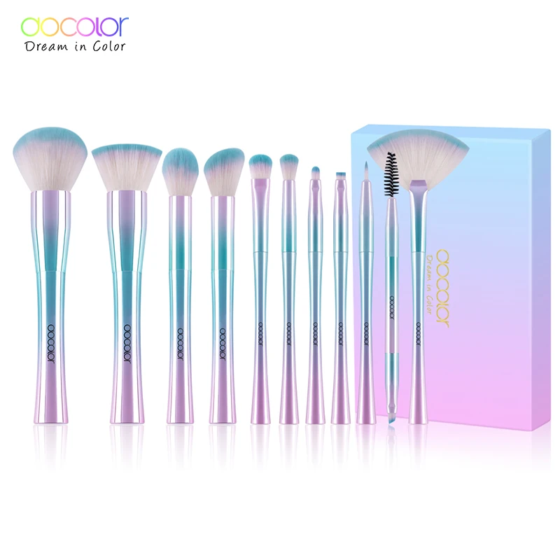 Set db. Docolor кисти для макияжа. Docolor Fantasy. Кисти для макияжа Docolor Dream in Color инструкция. Кисть косметическая пушистая синтетическая не плотно набитая.