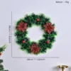 Corona de Navidad verde2