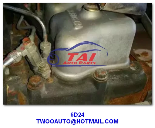 Auto Engine for Mitsubishi Excavator Used Complete Engine 6d24 6d16 ...