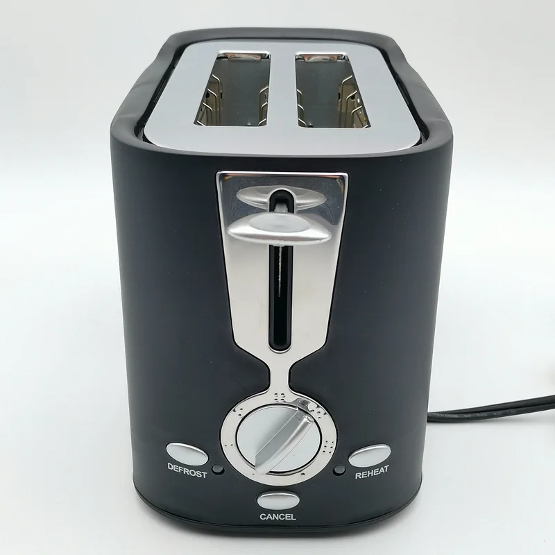 Automatic Fast Heating Bread Toaster Household Breakfast Maker Stainless Steel 2 Slices Toaster