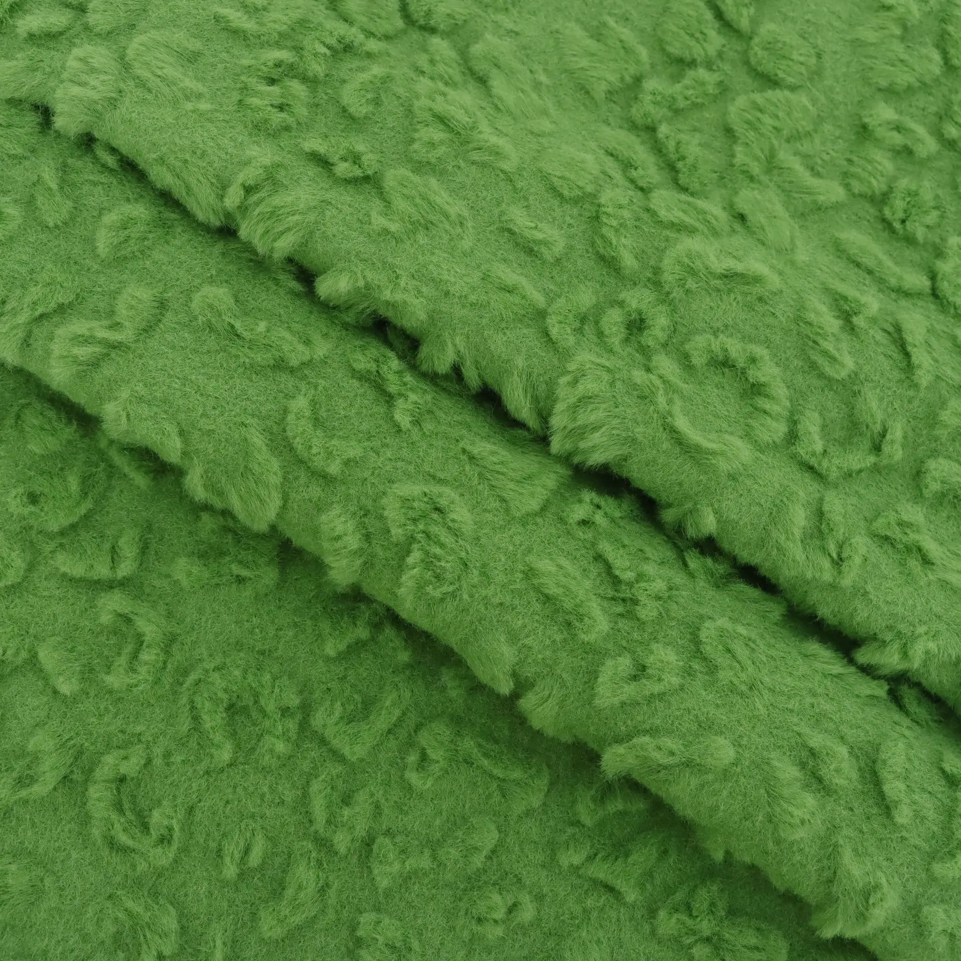 Free Sample 95% Polyester 5% Spandex Embossing Bubble Pleated Jacquard Knitted Crepe Fabric for Dress Blouse