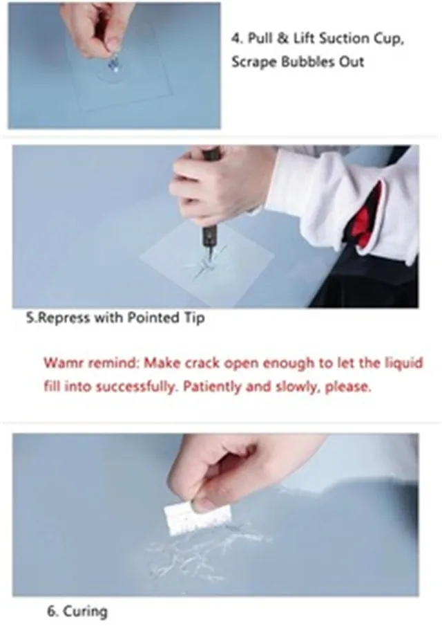 New Design Auto Glass Fix Machine Glass Nano Repair Tools Repair Fluid