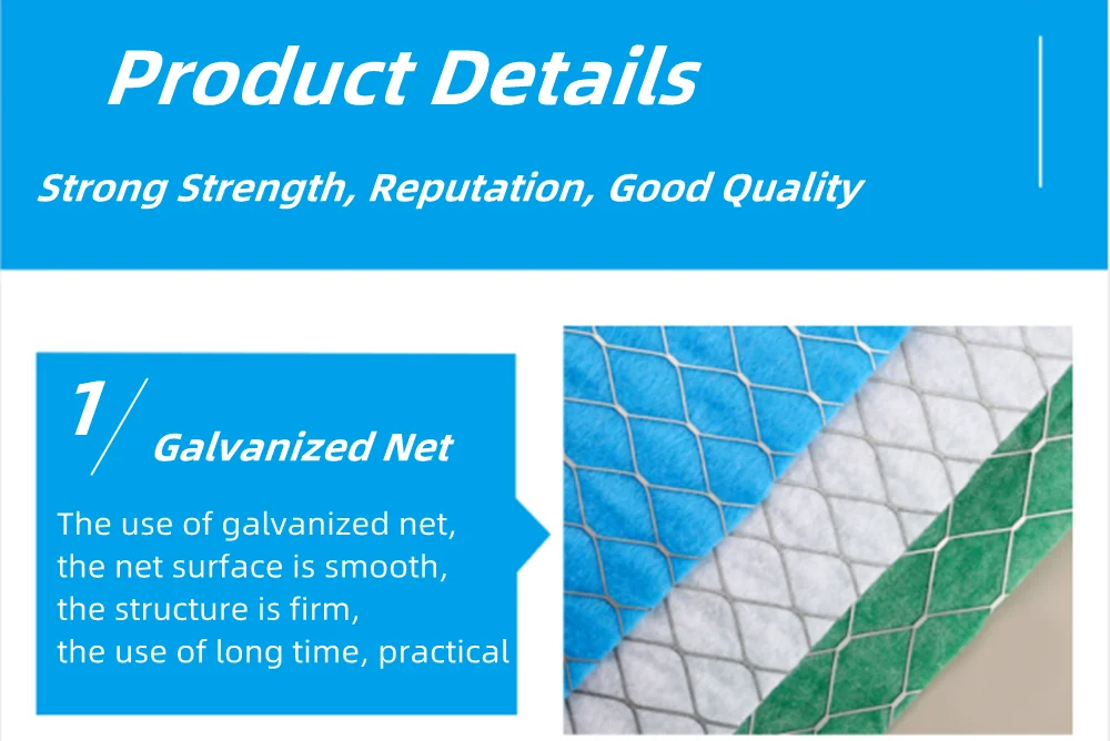 G4 G3 Filtration Laminated Mesh Pre-filter Air Filter Media Roll ...