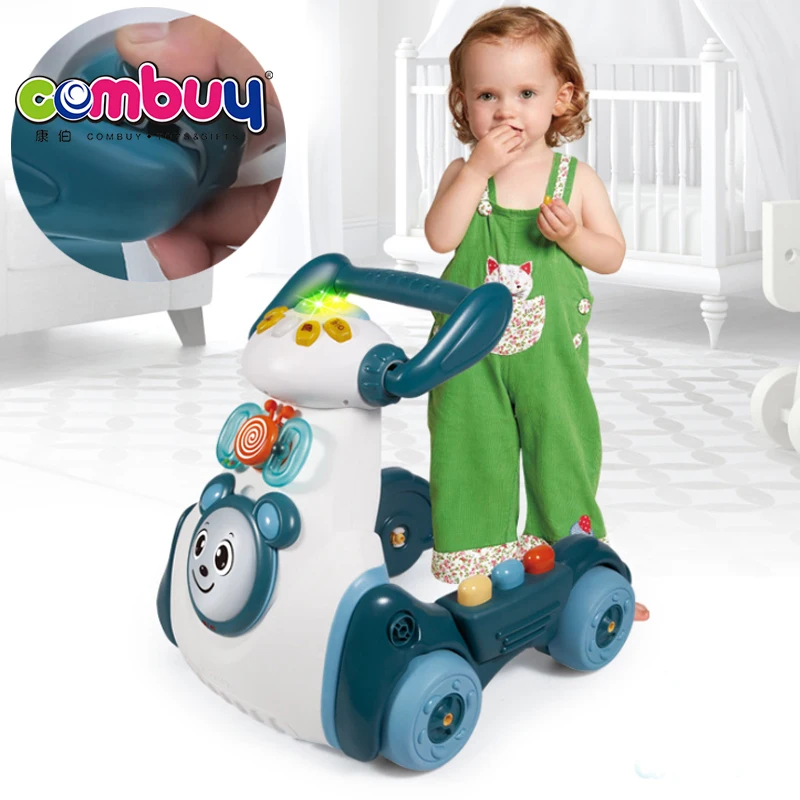 Kangaroo Shape Toddler Walker Toys Foldable Baby Troller Stroller