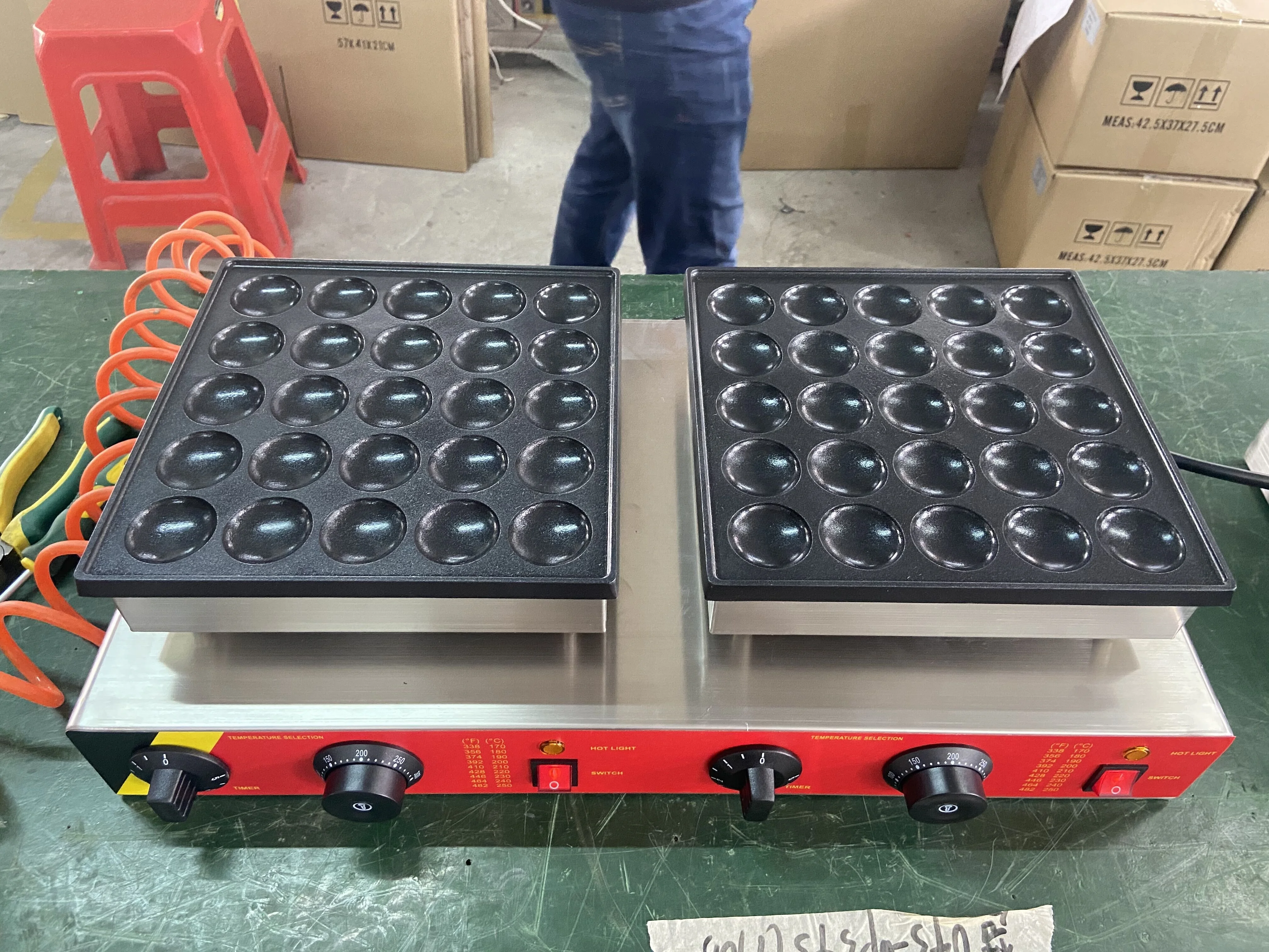 Мини-машина для изготовления голландских блинов 50