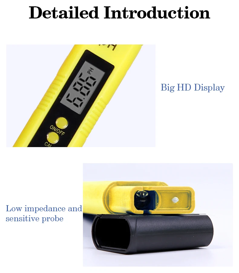 digital water quality tester 0-14 PH meter 0-9999 ppm TDS meter combo