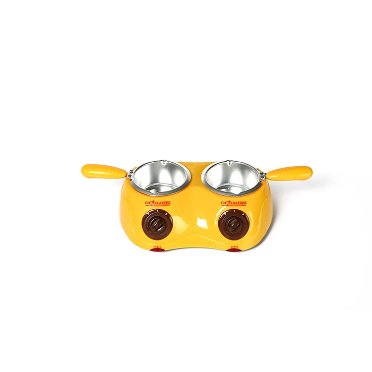 Двойной шоколадный горячий горшок набор сырного фондю Домашний Мини сыр с ручкой