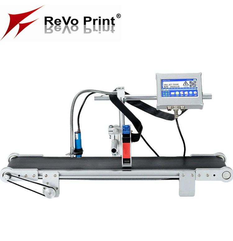 RevoPrint Small Automatic Inkjet Printer Factory Production Line Printing Date Marking Intelligent Batch Code Coding Machines