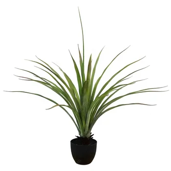 indoor artificial yucca plant tropical bonsai for decoration