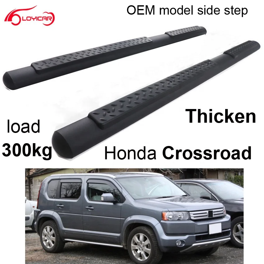 高品質厚型純正タイプオフロードパーツアルミ製ブラックランニング 