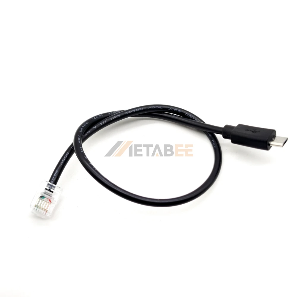 RJ12 to Micro USB Serial Adapter with 30cm Cable