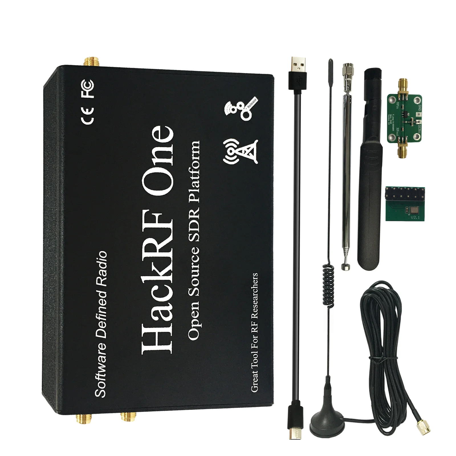 HackRF One 1MHz-6GHz Software Defined Radio SDR Tools Sdr Hack rf one hack-ing device HackRF One