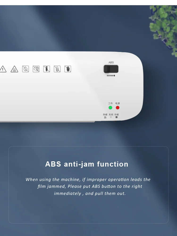 Gepad Gps4 Photo Small Desktop Lamination Machine A4 230mm Hot Cold Laminating Paper Laminators