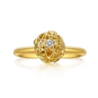 Ring Rings Ring 18K Gold Spin Diamond Ring For Woman Engagement Ring